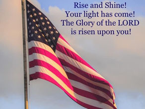 The LORD says Rise Up!