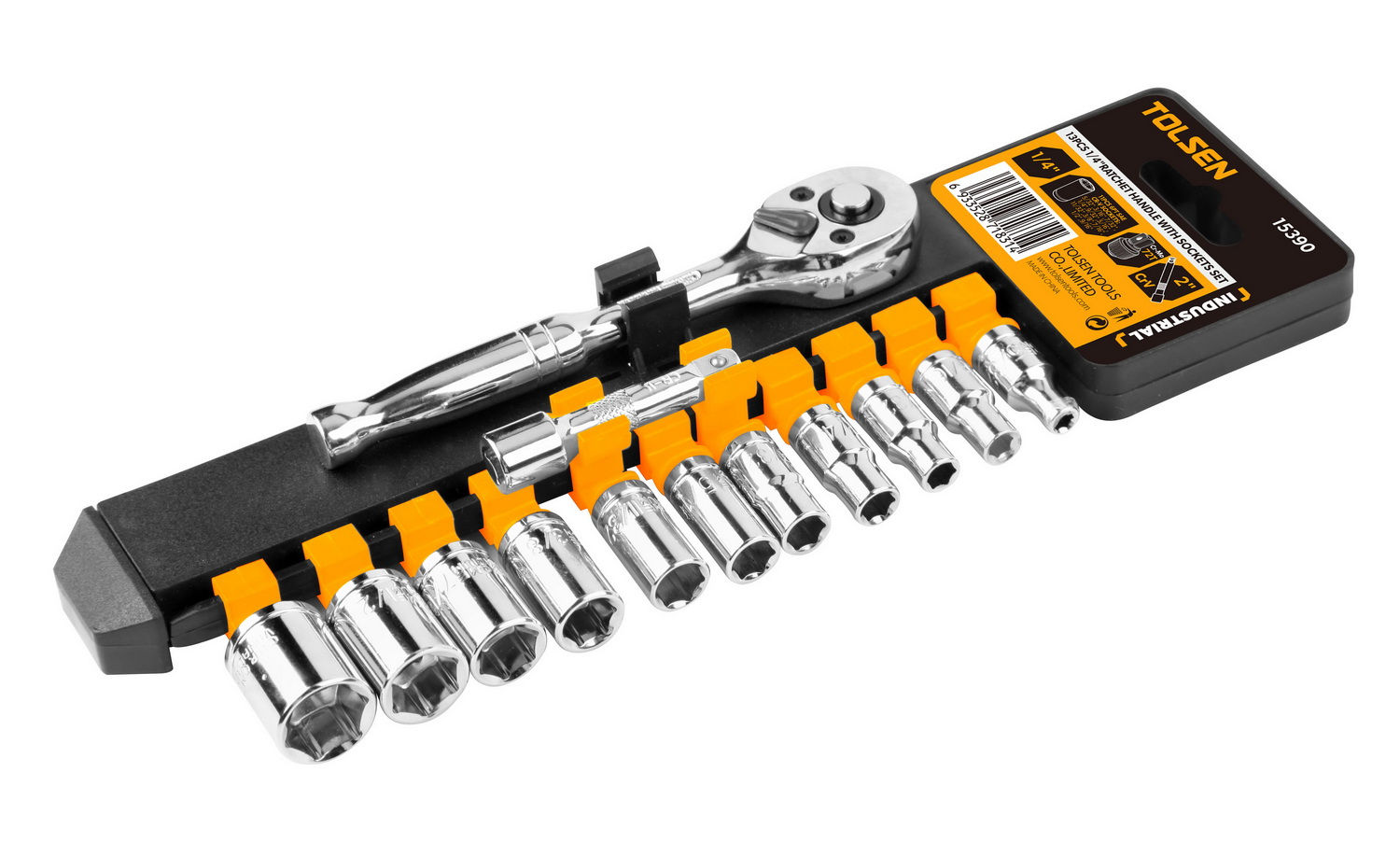 Ratchet Handle & Socket Set