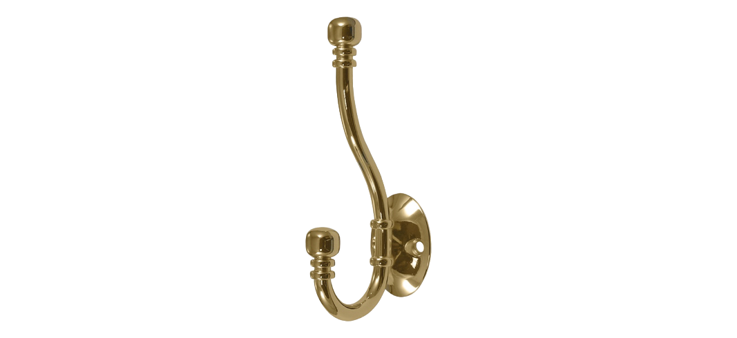 Brass Hat & Coat Hook