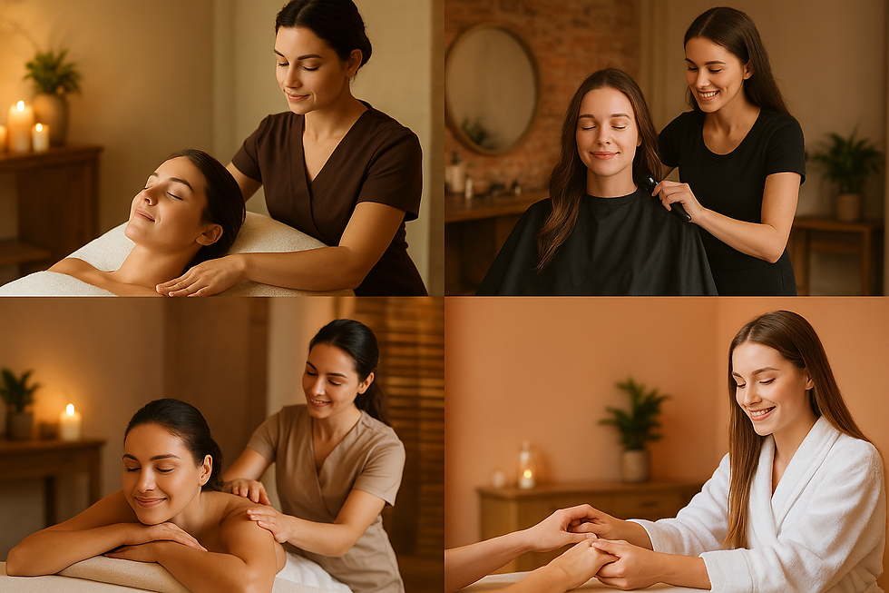 image of mockups (spa+salon+massage+Nails)