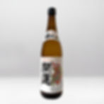 Kaiun - Tokubetsu Junmaishu, Balanced, Drinkable, Easy going, Brown sake bottle shot in studio grey background