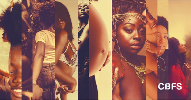 Ten black women showcase different aspects of black identity.