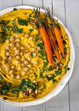 Möhren Hummus