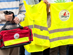 Kooperation mit dem Deutschen Roten Kreuz: Schulsanitätsdienst startet.