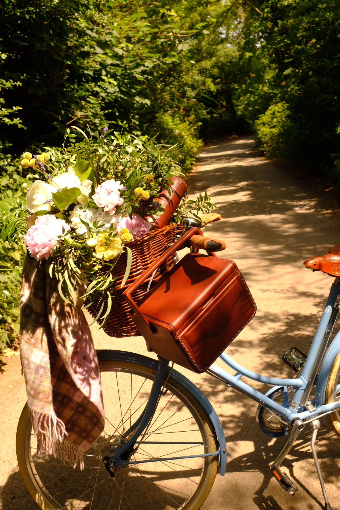 Chestnut Brown Leather Compact Cooler Box