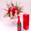 Thumbnail: Valentines Large Hand Tied Bouquet with Limited Edition Moet & Chandon Imperial Red Champagne