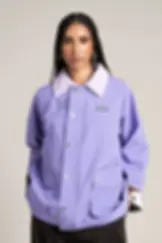 Flotte Archives Waterproof Jacket in Parme Iris