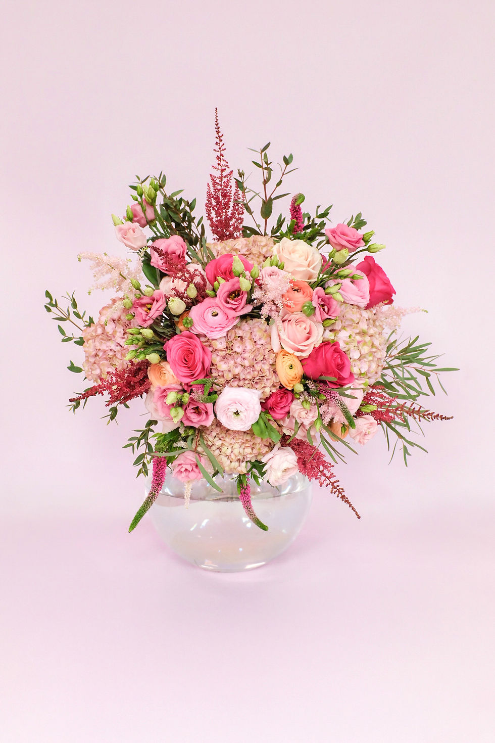 Pretty In Pink Large Deluxe Handtied Bouquet