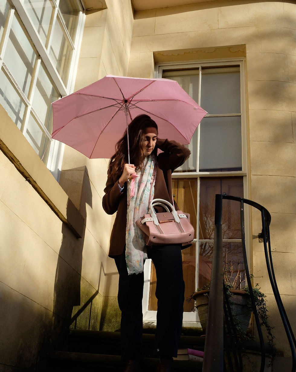 Thumbnail: Original Duckhead Umbrella in Blossom Pink