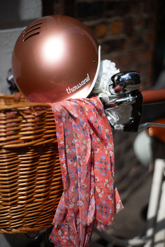 Thousand Helmet Rose Gold Womens Bike Helmet Thousand Heritage