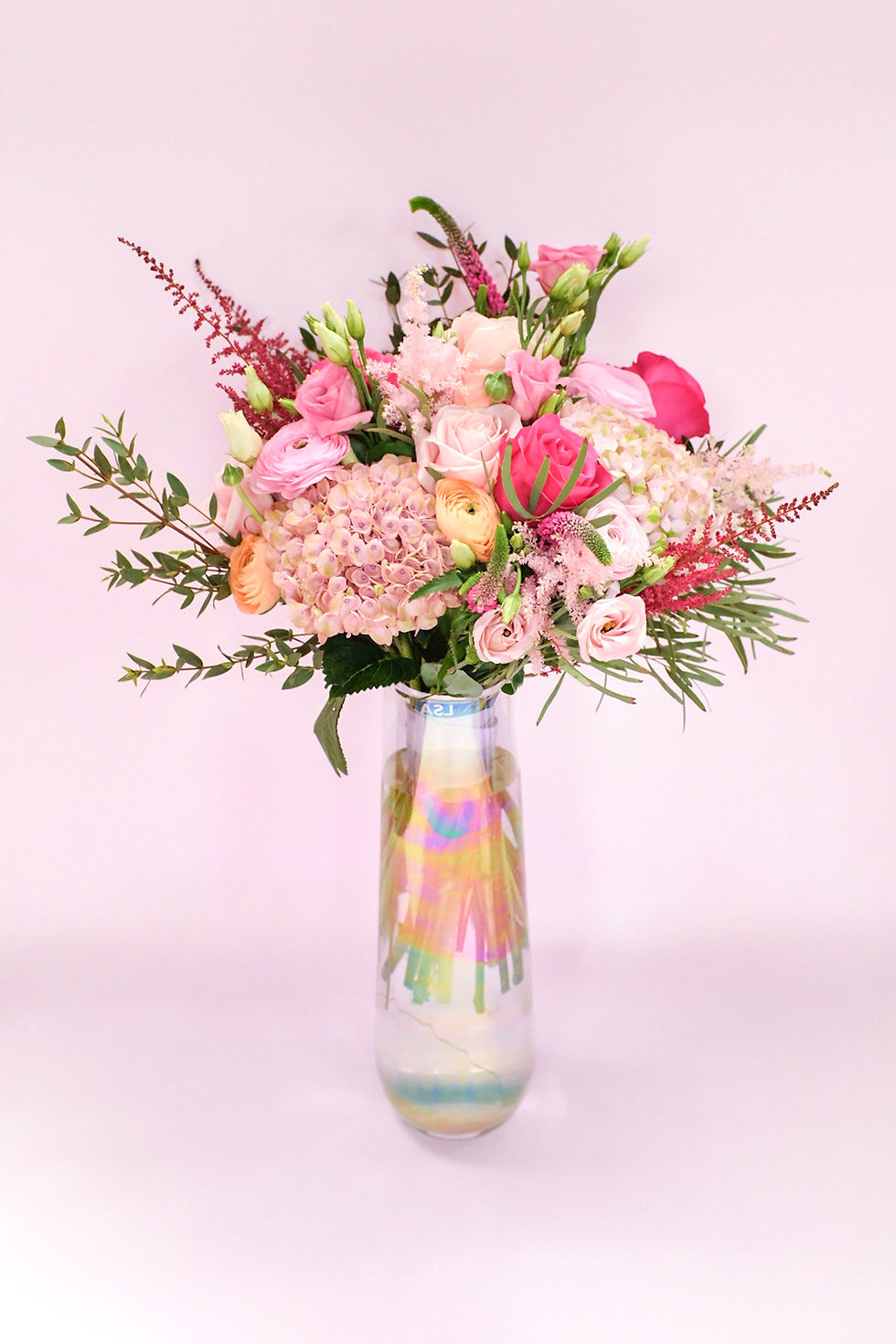 Pretty In Pink Medium Handtied Bouquet