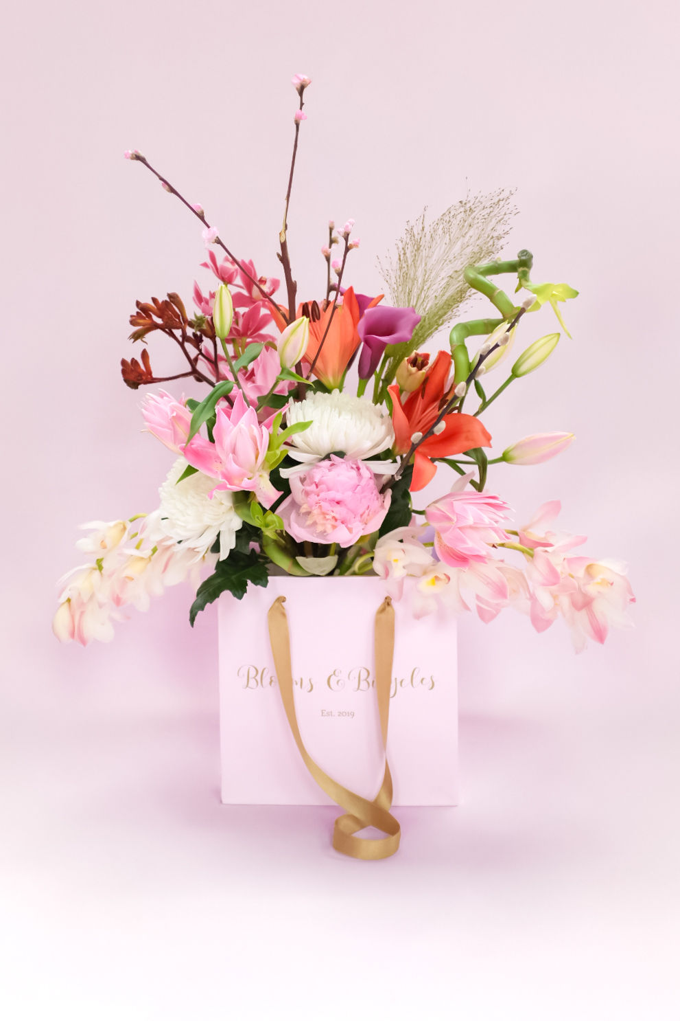 Exotica Year Large Hand Tied Bouquet