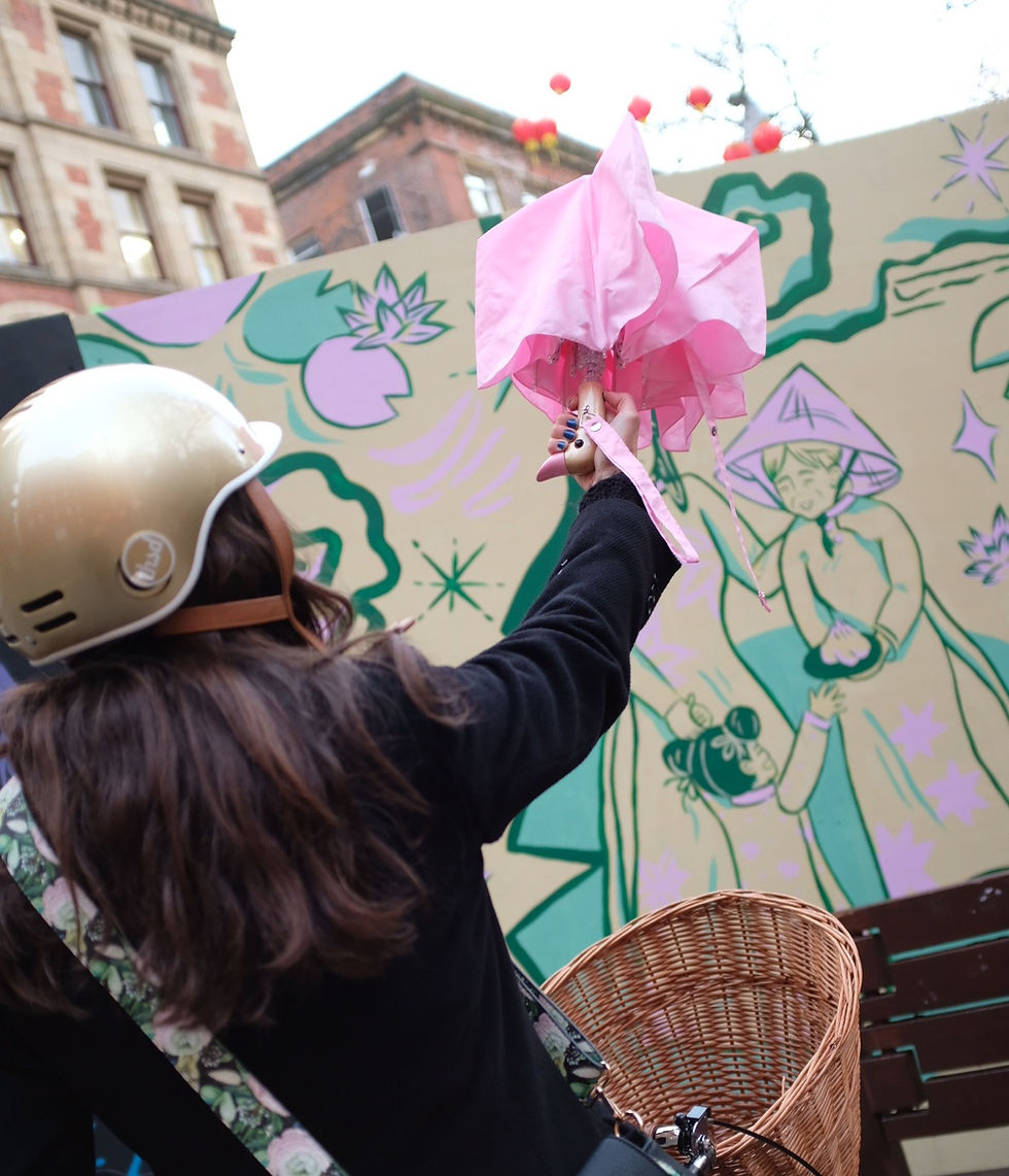 Thumbnail: Original Duckhead Umbrella in Blossom Pink