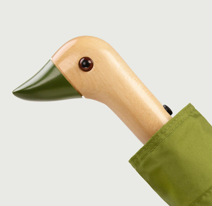 Thumbnail: Original Duckhead Eco-Friendly Compact Duck Umbrella in Olive