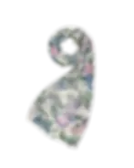 Fable England Blue Hydrangea Light Weight Scarf