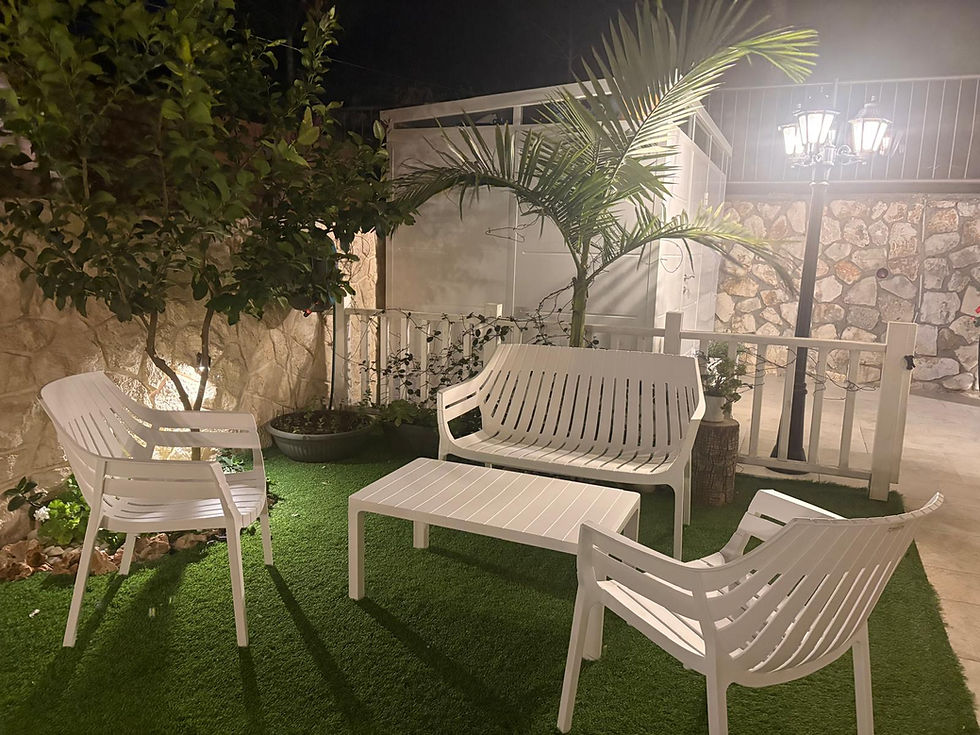 תמונה ממוזערת: צ'וקה ו פינת ישיבה זוגית לגינה ולמרפסת