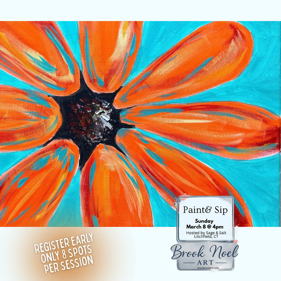 Paint & Sip: Bold Bloom Litchfield
