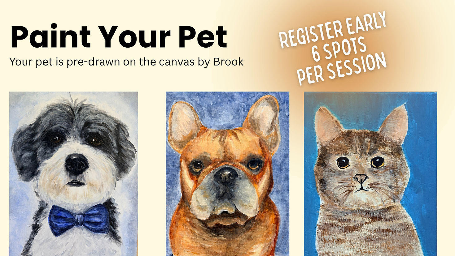 Paint Your Pet Workshop - Brookfield