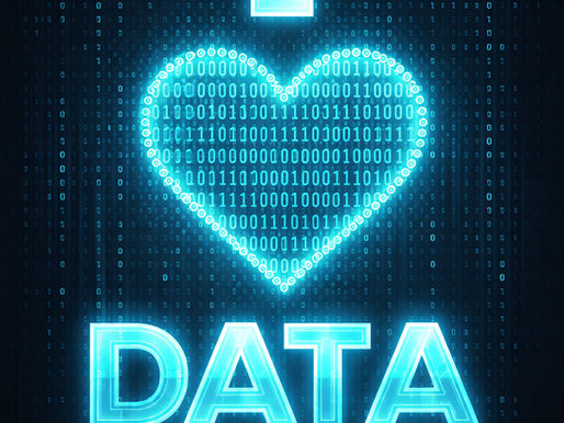 binary numbers on heart