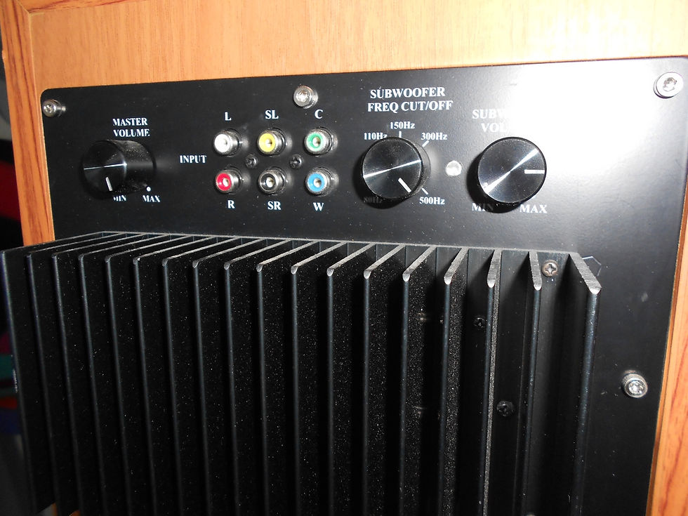 Miniatura: Subwoofer JATON AV-152-BS