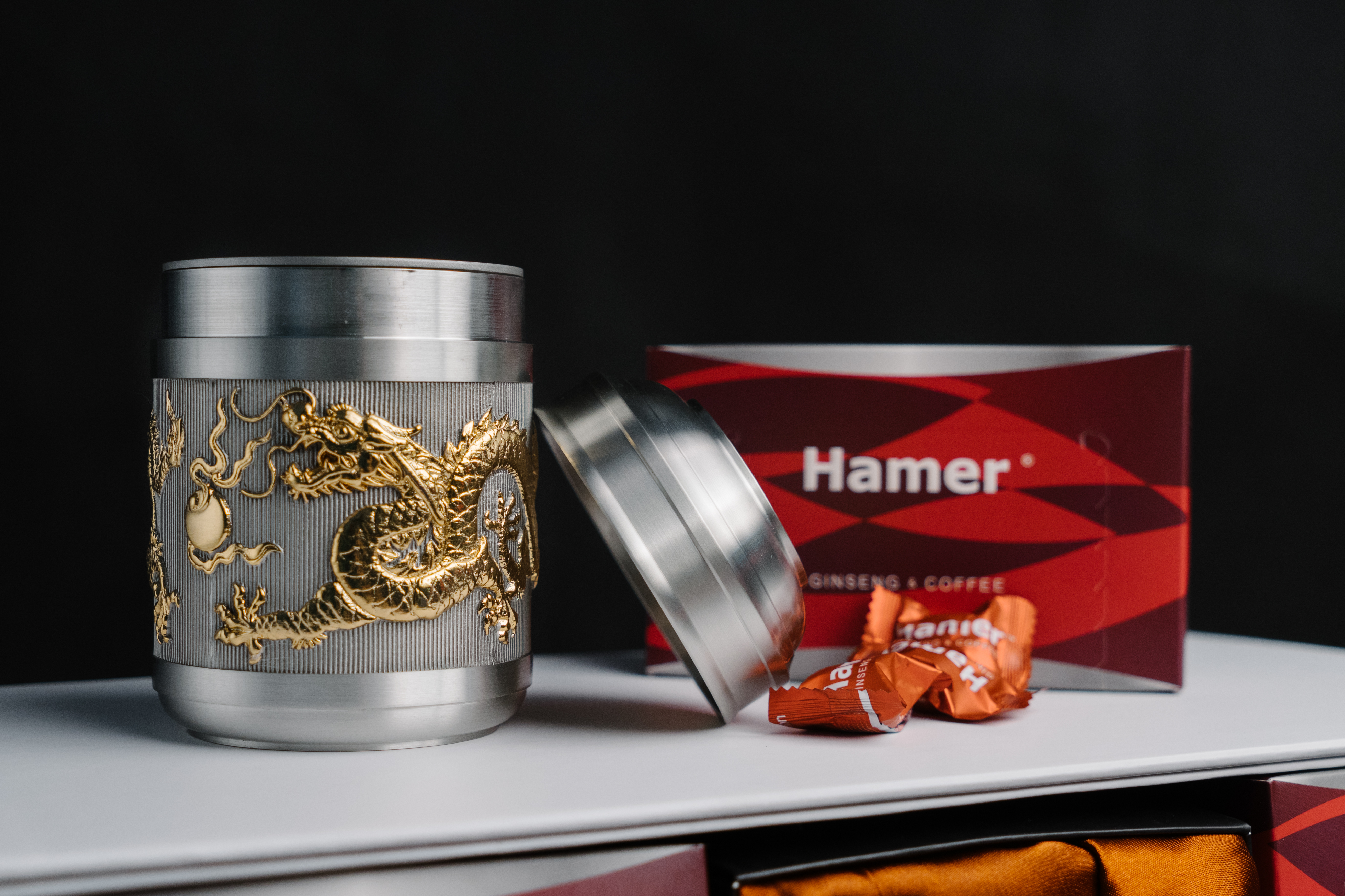 Hamer Golden Tea Caddy Promotion