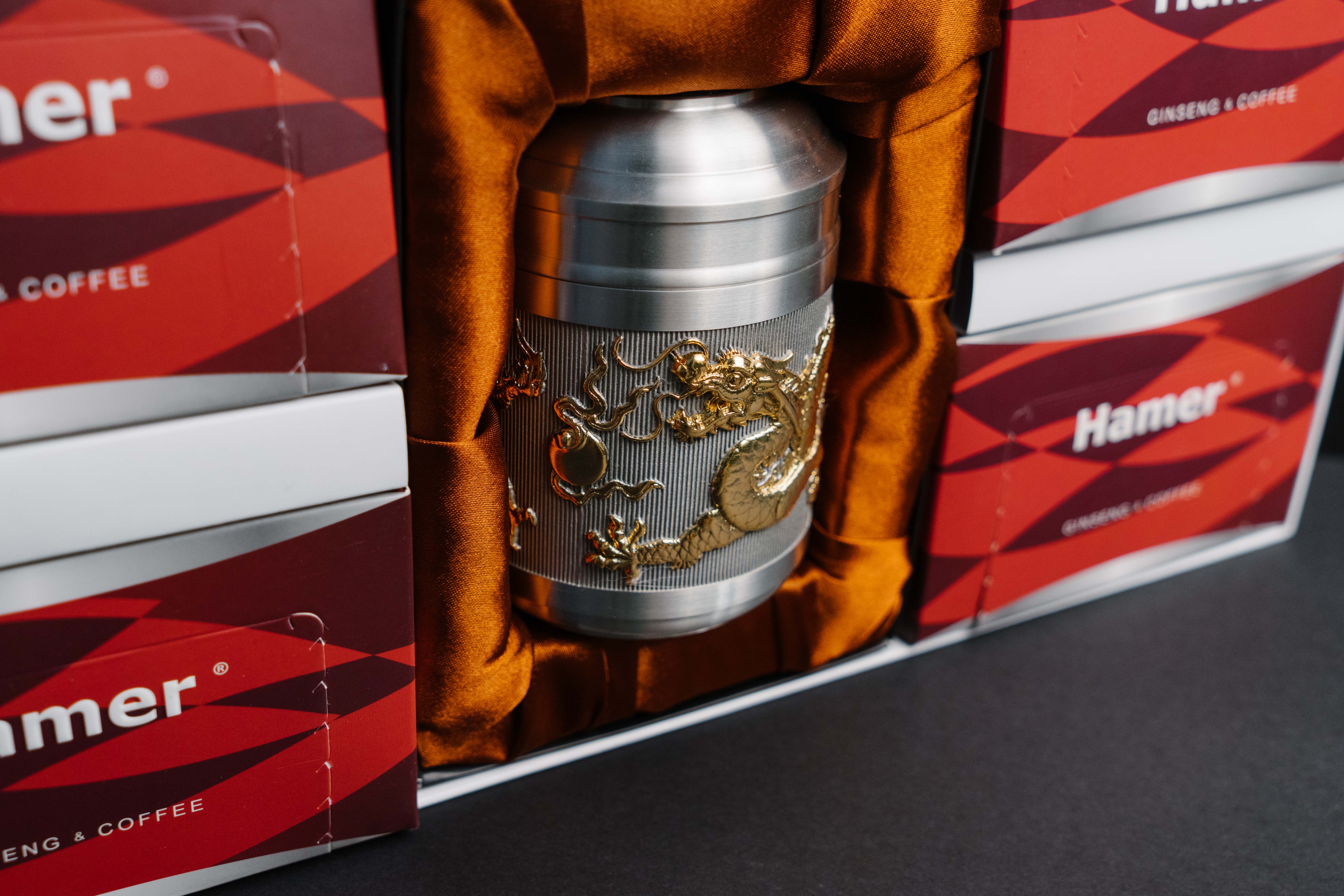 Hamer Golden Tea Caddy Promotion