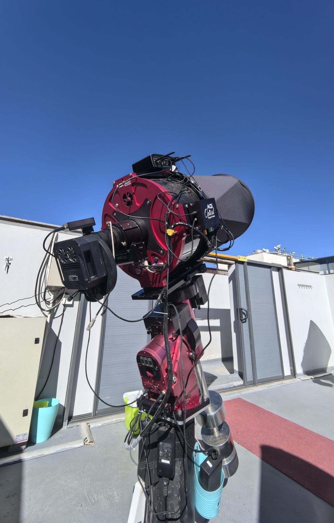 New Remote Telescopes with FullFrame and 16803 cameras Arrived