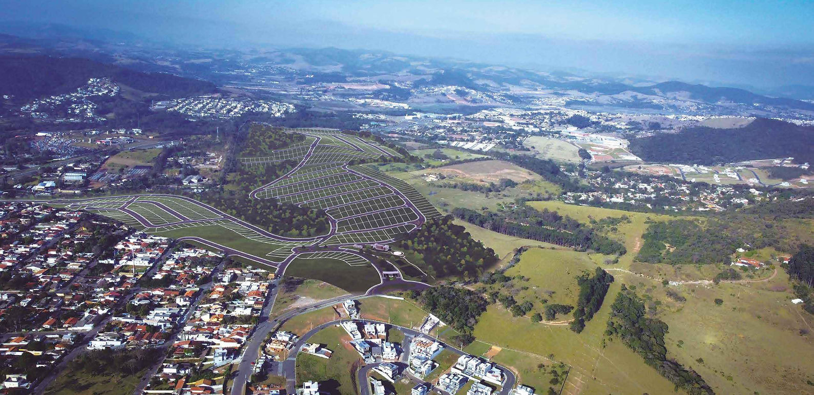 Ecoville Club Residence Atibaia. Terreno em Condomíni Atibaia.