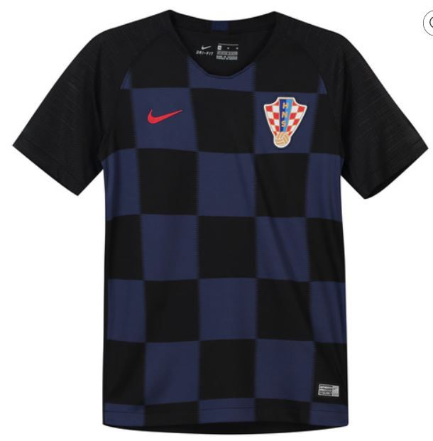 2018 Croatia Away Football Shirt