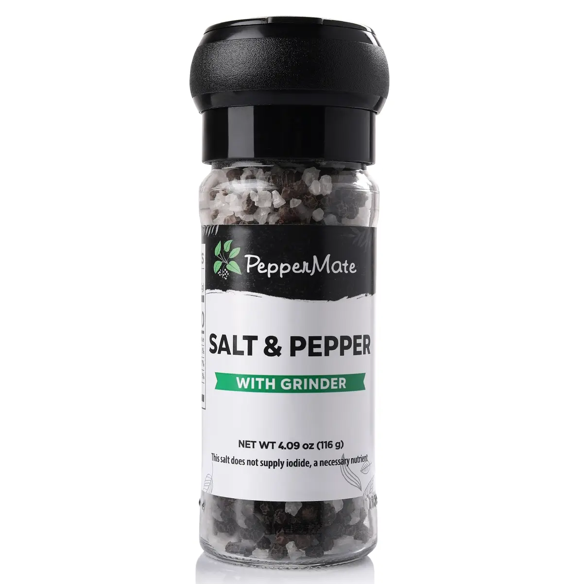 Whole Salt and Peppercorn Grinder