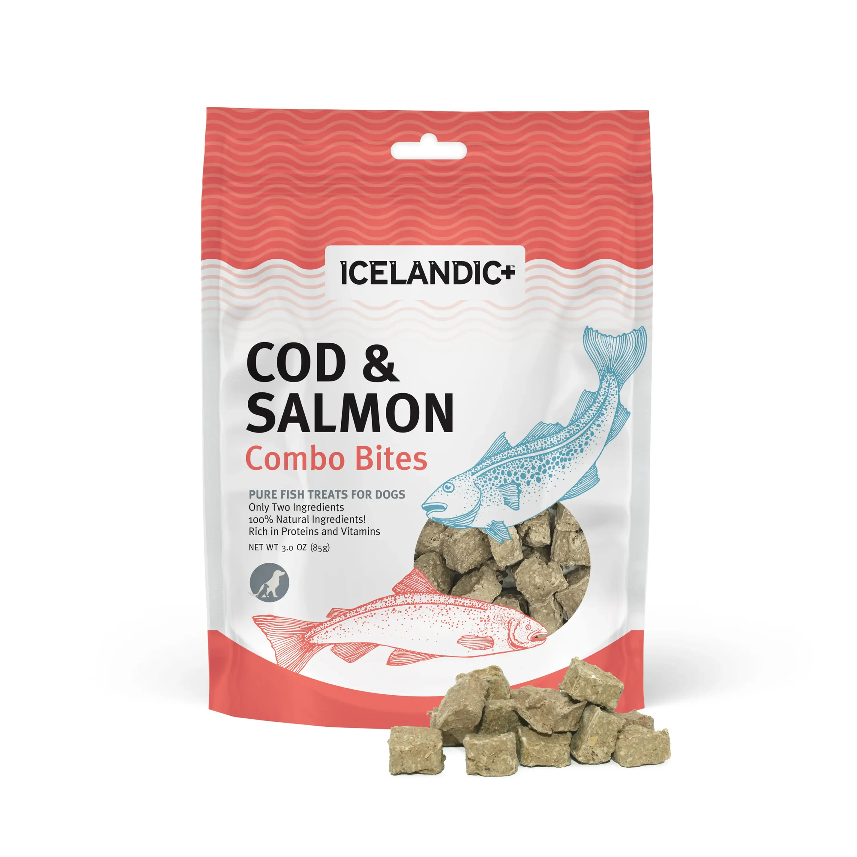 Cod & Salmon Combo Bites Pet Dog Treats