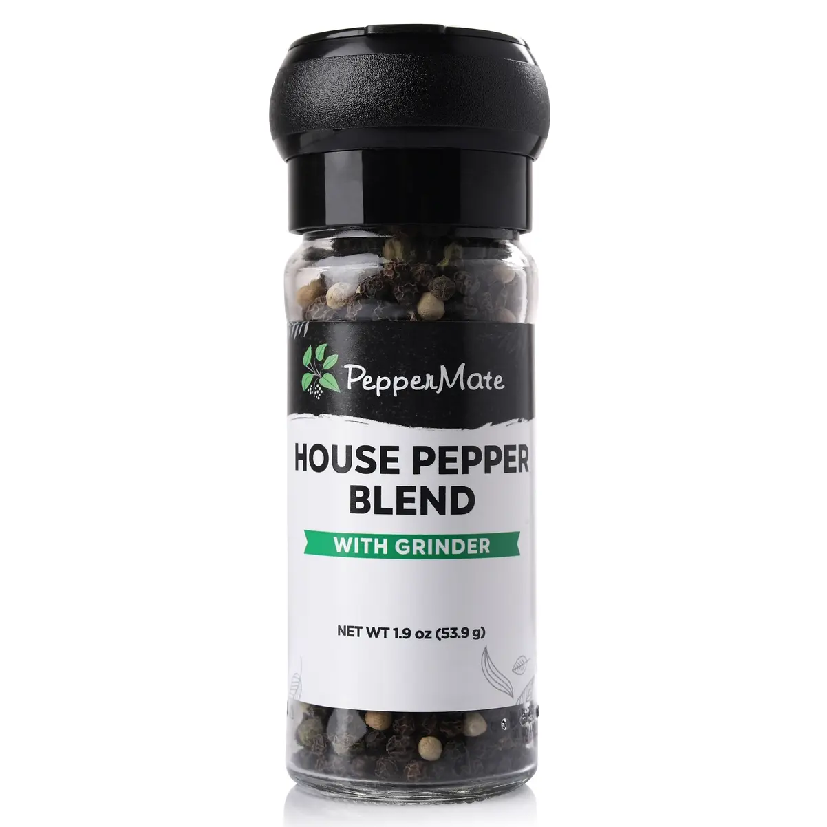 Whole Black Peppercorn Grinder