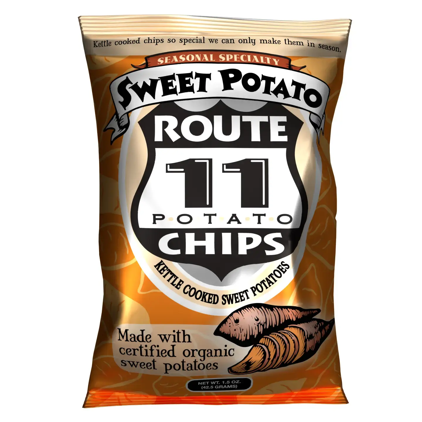 Route 11 Sweet Potato Chips, 1.5 oz