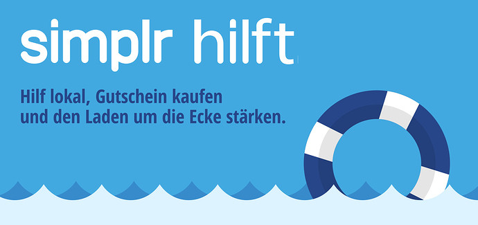 Hilf lokal, Gutschein kaufen und den Laden um die Ecke stärken!