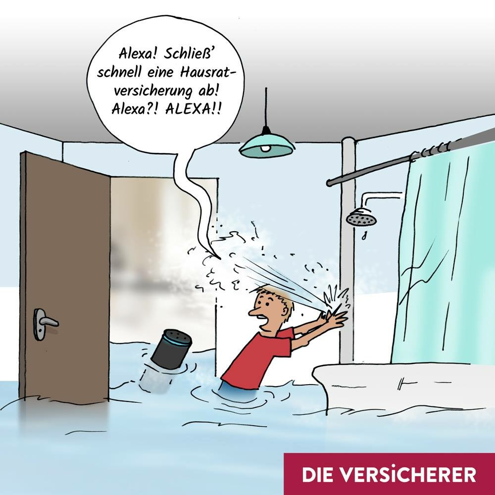 Versicherungen über Alexa / Amazon?