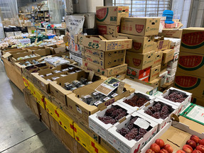 本社がある新潟市中央卸売市場
