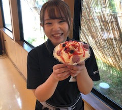 【内野店】暑いのでスノーアイス