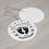 Thumbnail: Baby's First Christmas Footprints 2025 Ornament