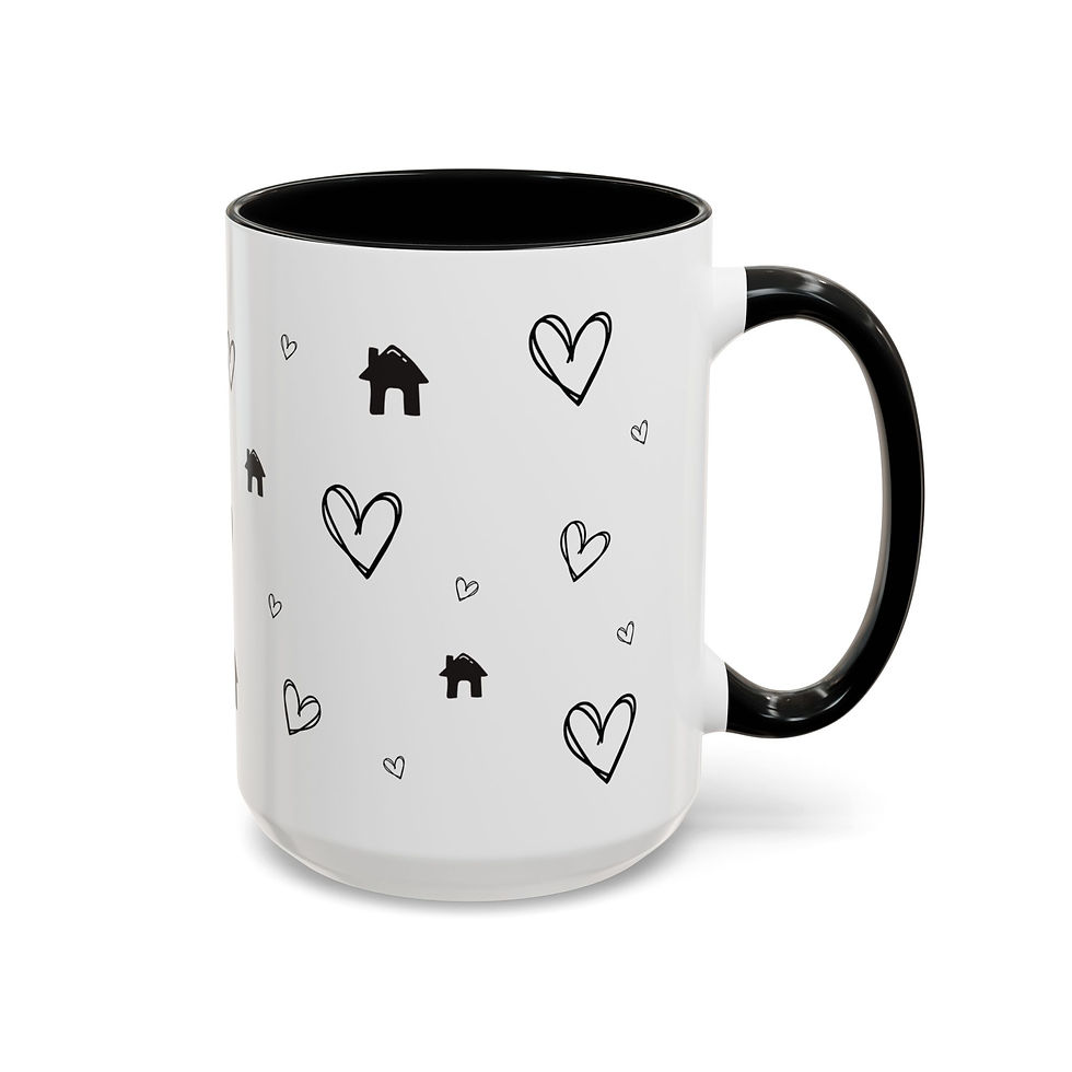 Thumbnail: Today is Closing Day Mug — Black and White 15oz