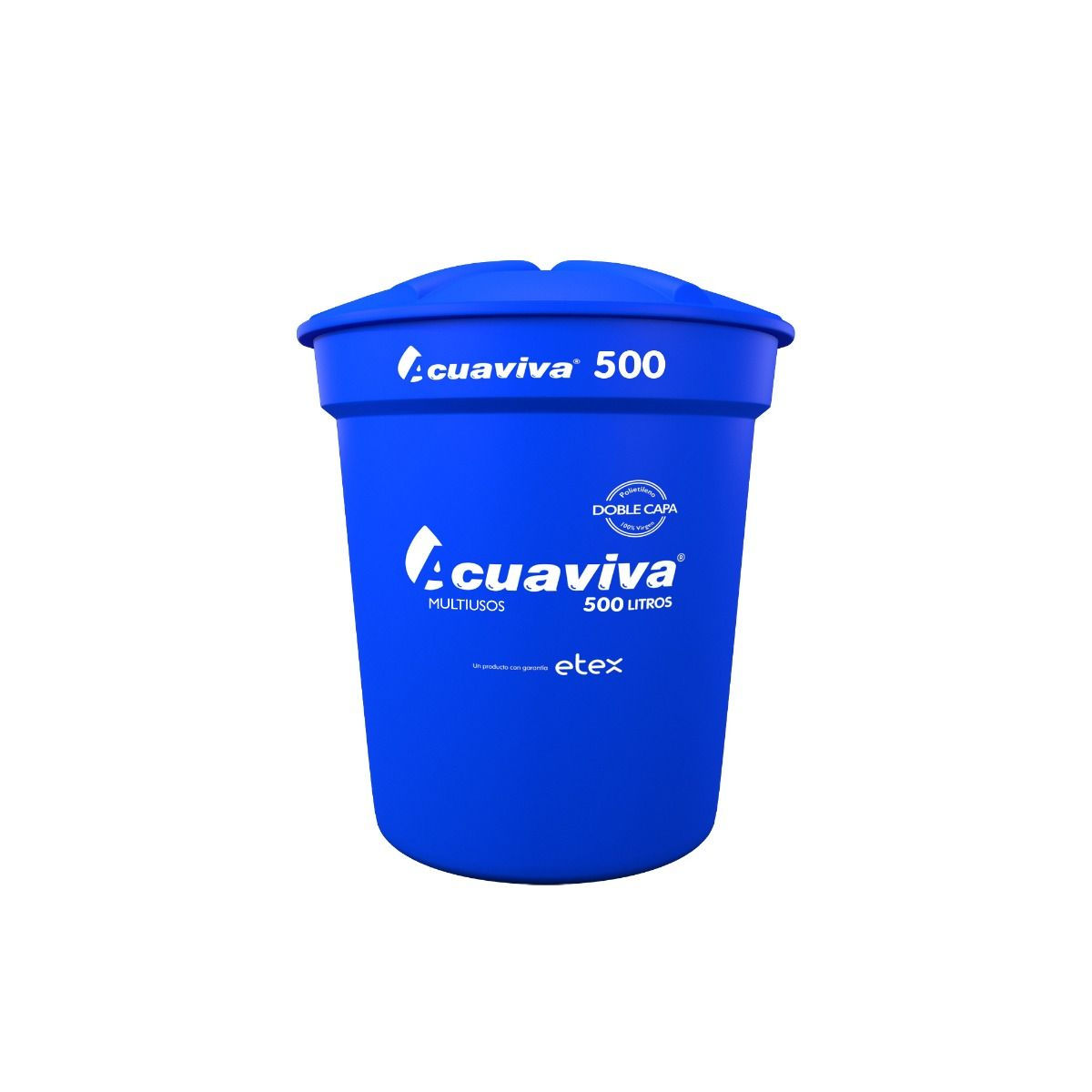 Kit Tanque Almacenamiento Acuaviva Azul 500 L