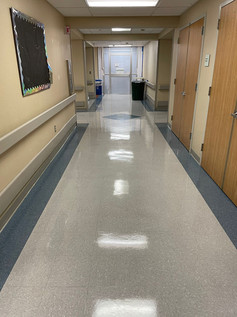 Scrubbing floor - MB Floor Solutions