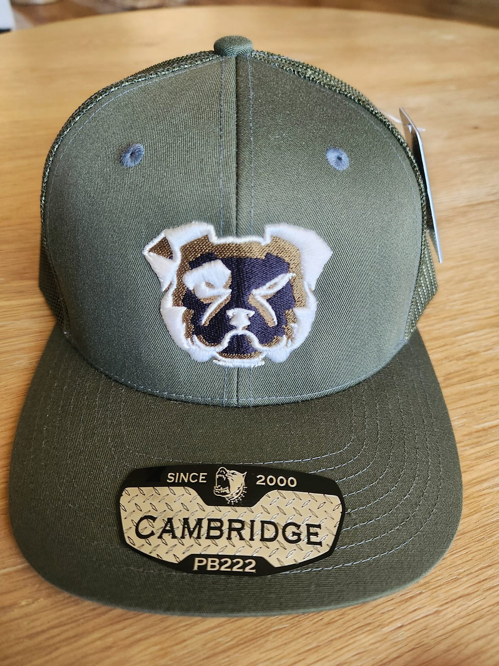 Thumbnail: All green truckers hat.
