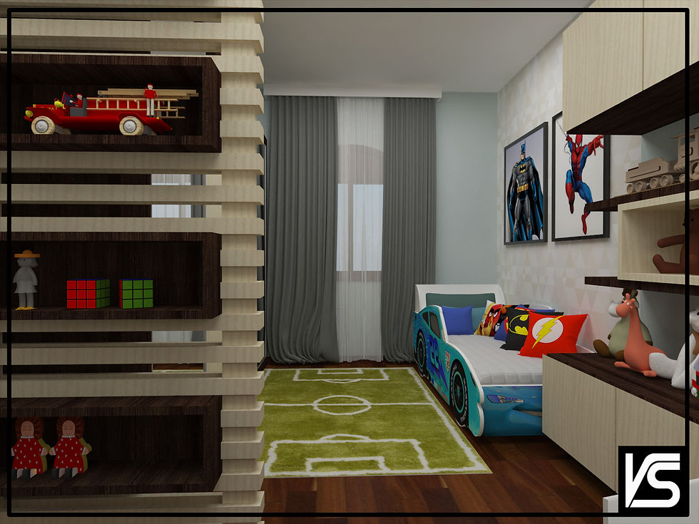 Dormitório infantil