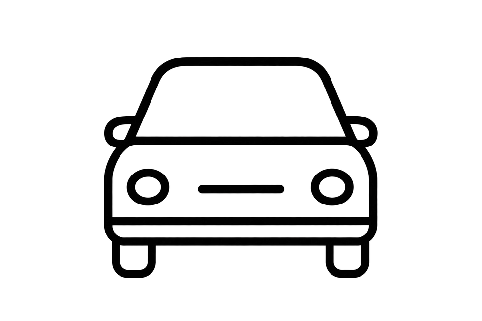 Car travel icon