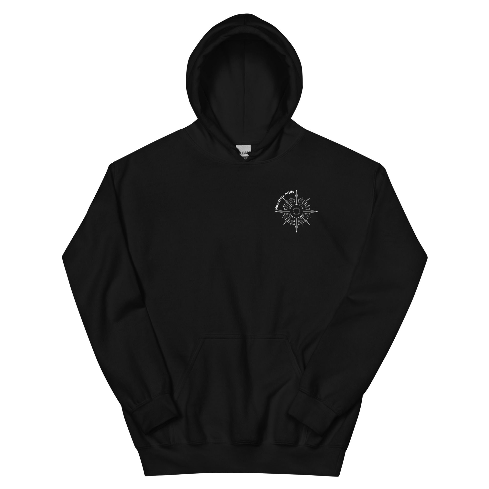 Nanaimo Pride Small Logo Hoodie - Black