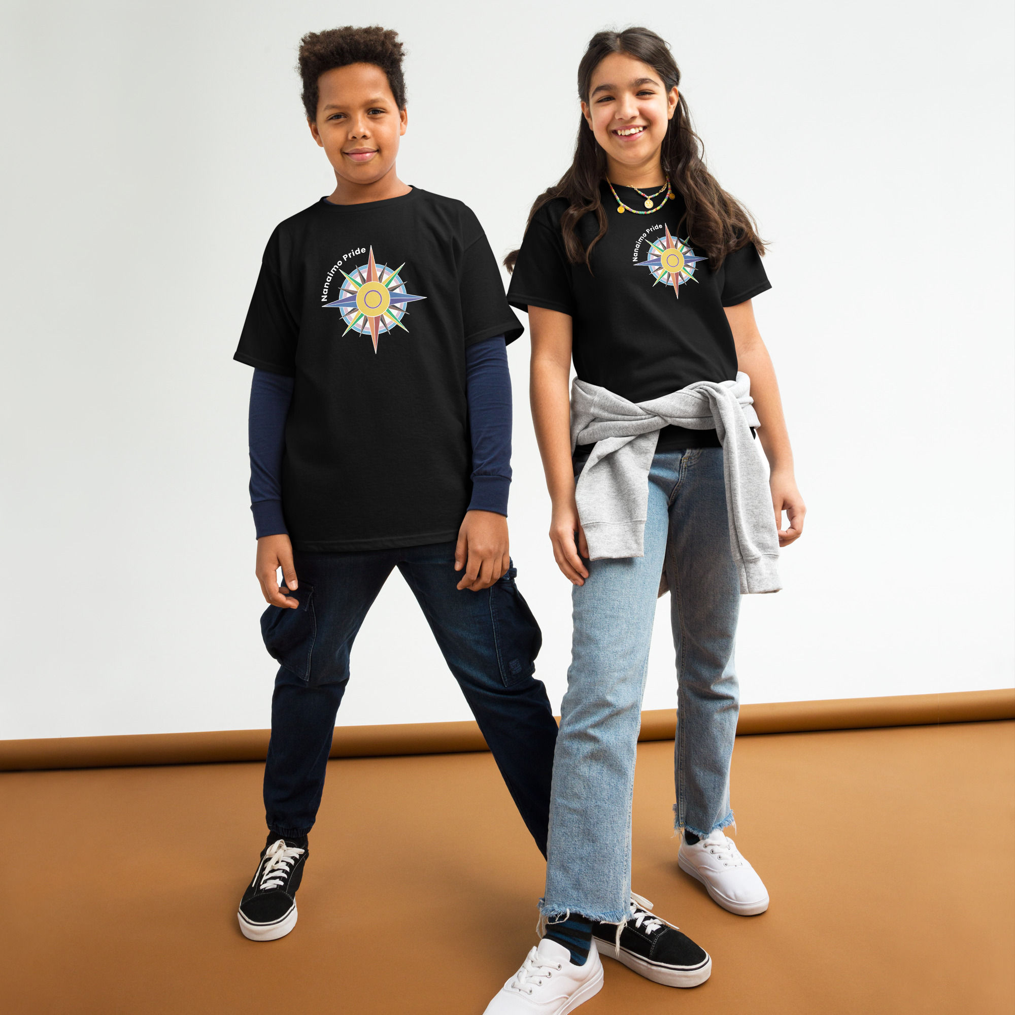 Nanaimo Pride Youth Logo Tee