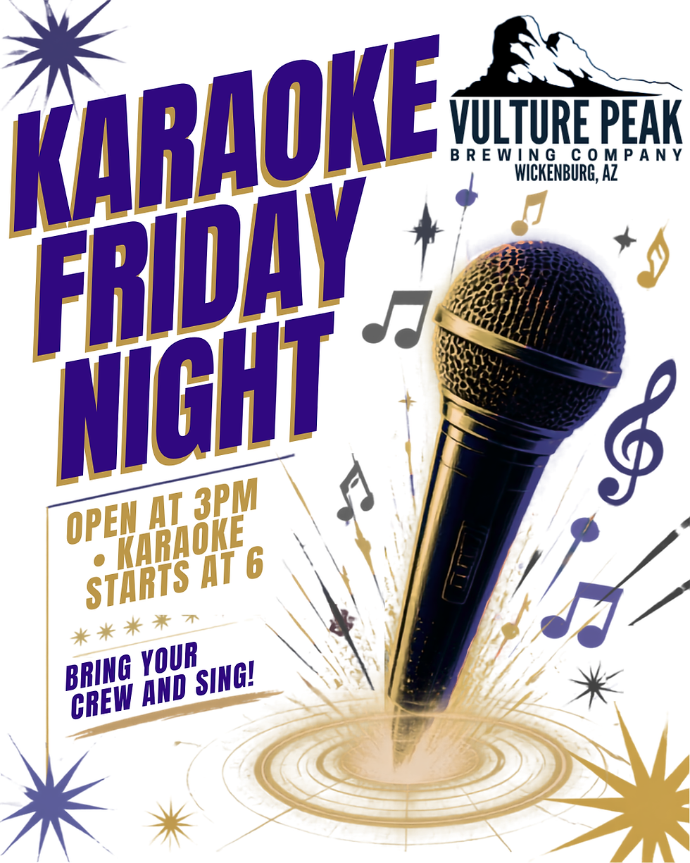 Karaoke NIGHT! Every Friday!
