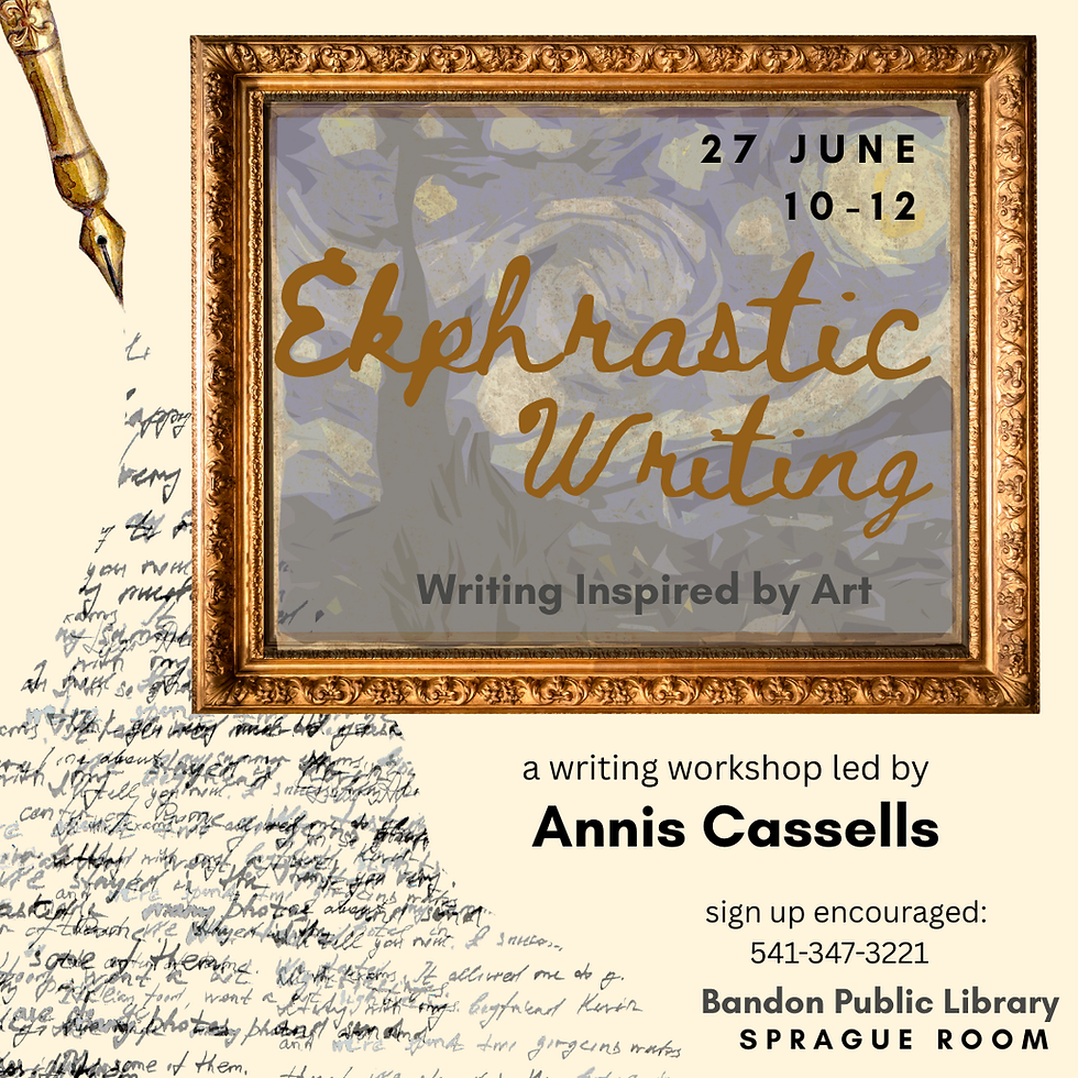Writing Workshop! 