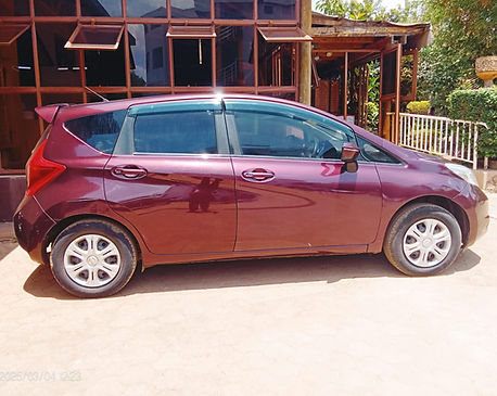 Car rental service at Pazuri hotel