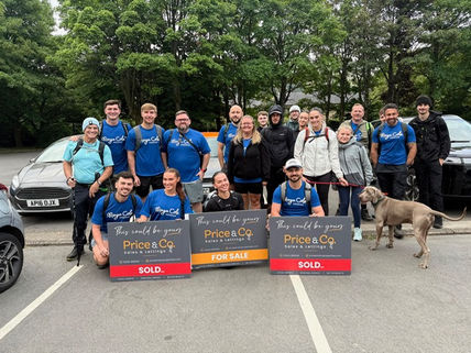 Summit to Sold: Price & Co Raises £1,510 for Moya Cole Hospice